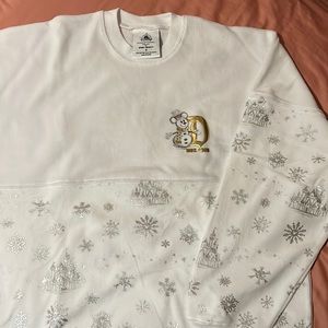 White Christmas Disneyland Spirit Jersey
